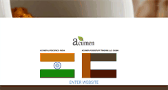 Desktop Screenshot of acumenindus.com